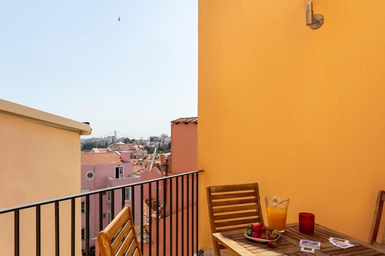 Principe Real, Hidden Terrace, Lisbon Views By Courtesy Morning Apartment Exterior foto